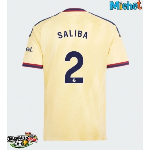Arsenal William Saliba #2 Kolmaspaita 2026-27 Lyhythihainen Arsenal William Saliba #2 Kolmaspaita 2026-27 Lyhythihainen